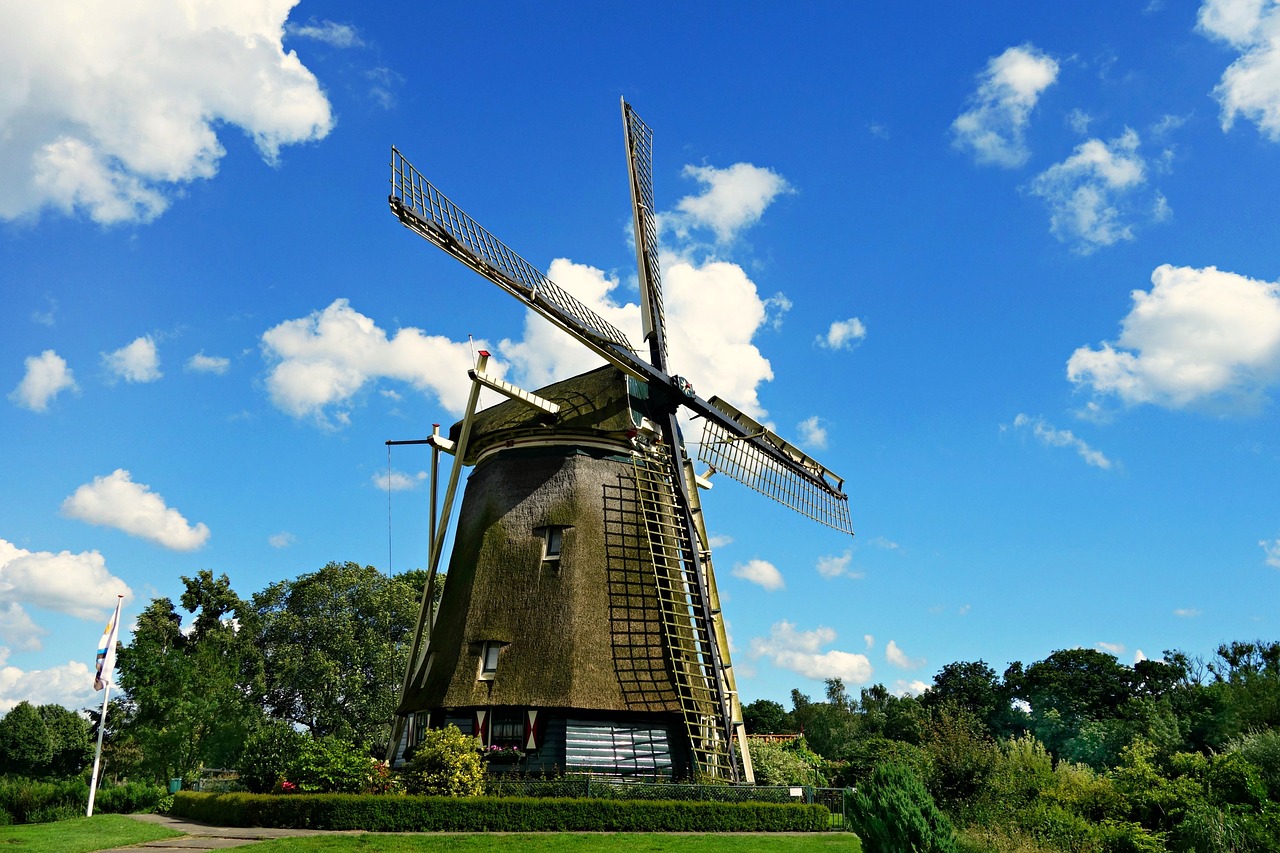 Windmill in the Netherlands