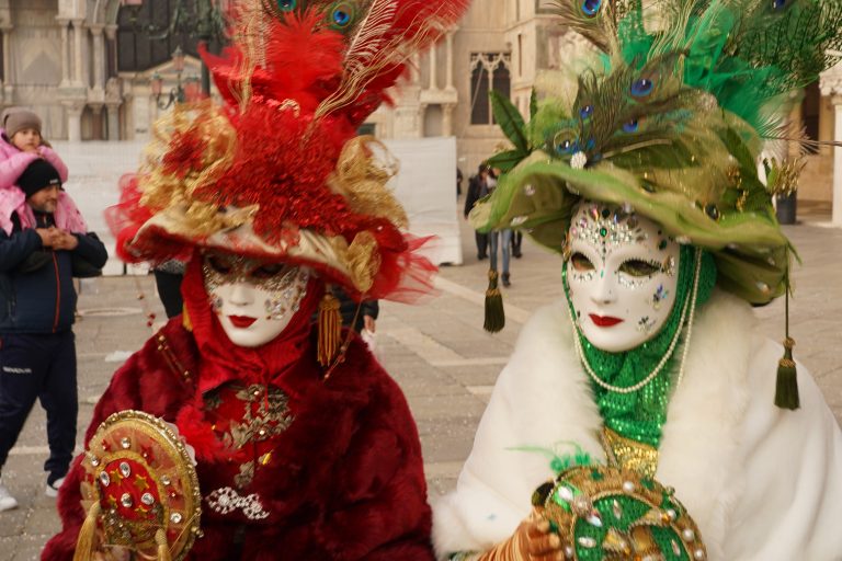 Masks have served a historical role in the Carnival as they were previously meant to disguise any visible differences between class, gender or religion.