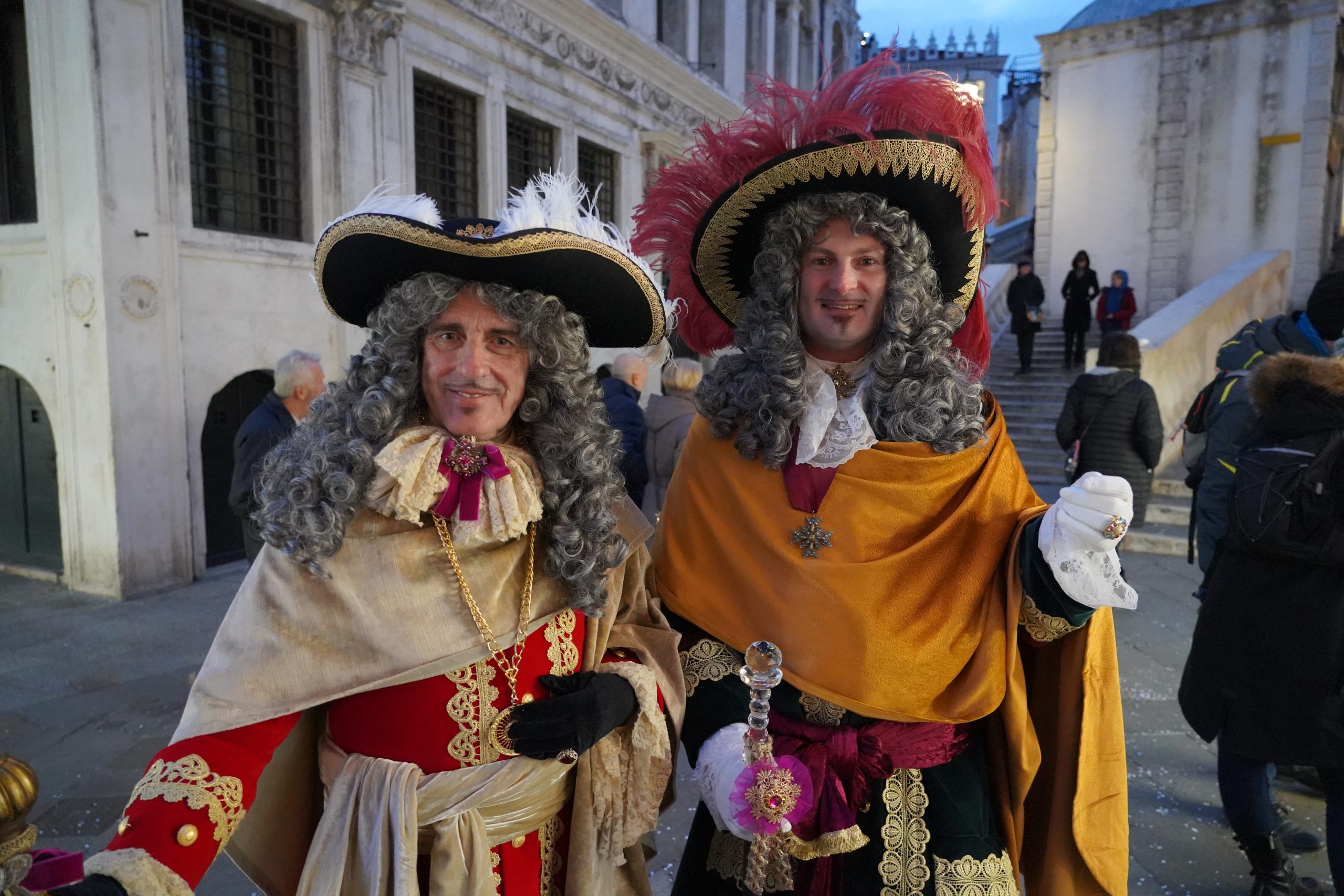 The Carnival of Venice brings out the revelers.