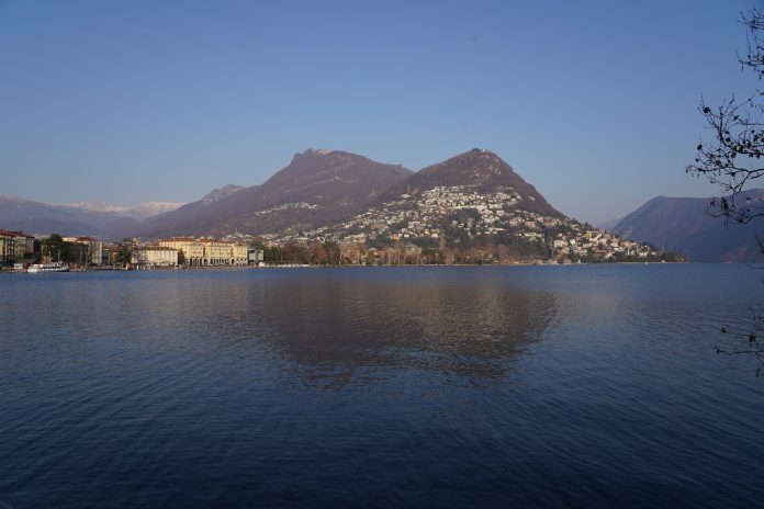 The tranquil waters of Lake Como