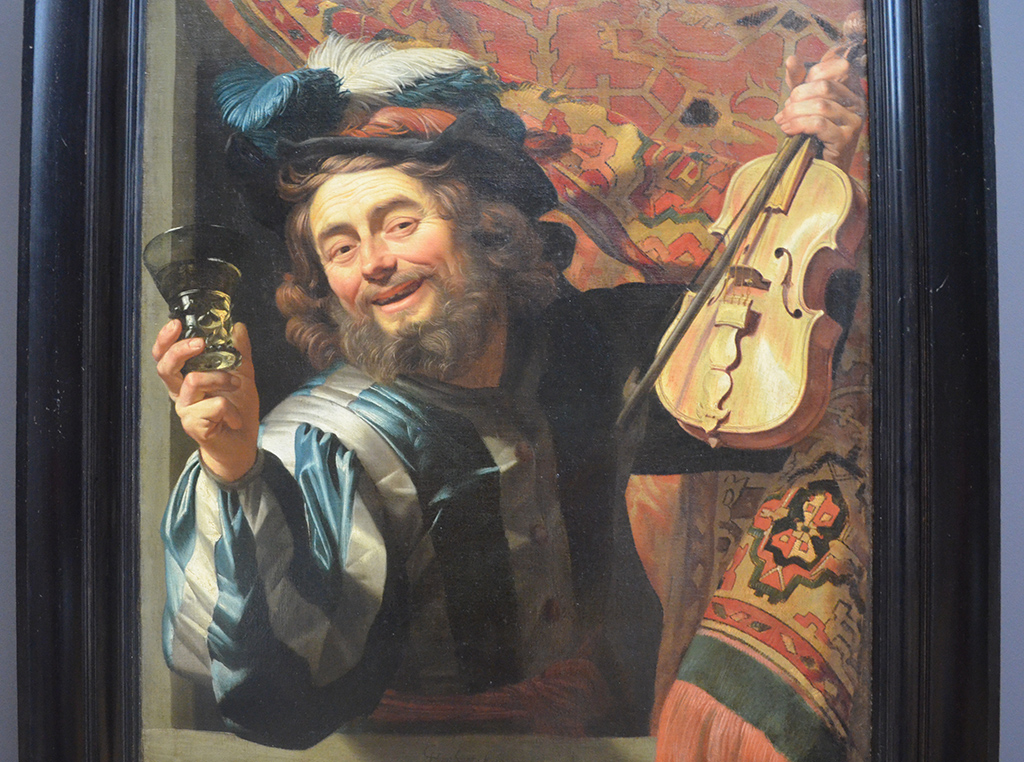 The Merry Fiddler, Gerard van Honthorst, 1623