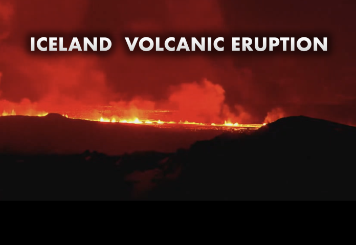 Grindavik Volcanic Eruption