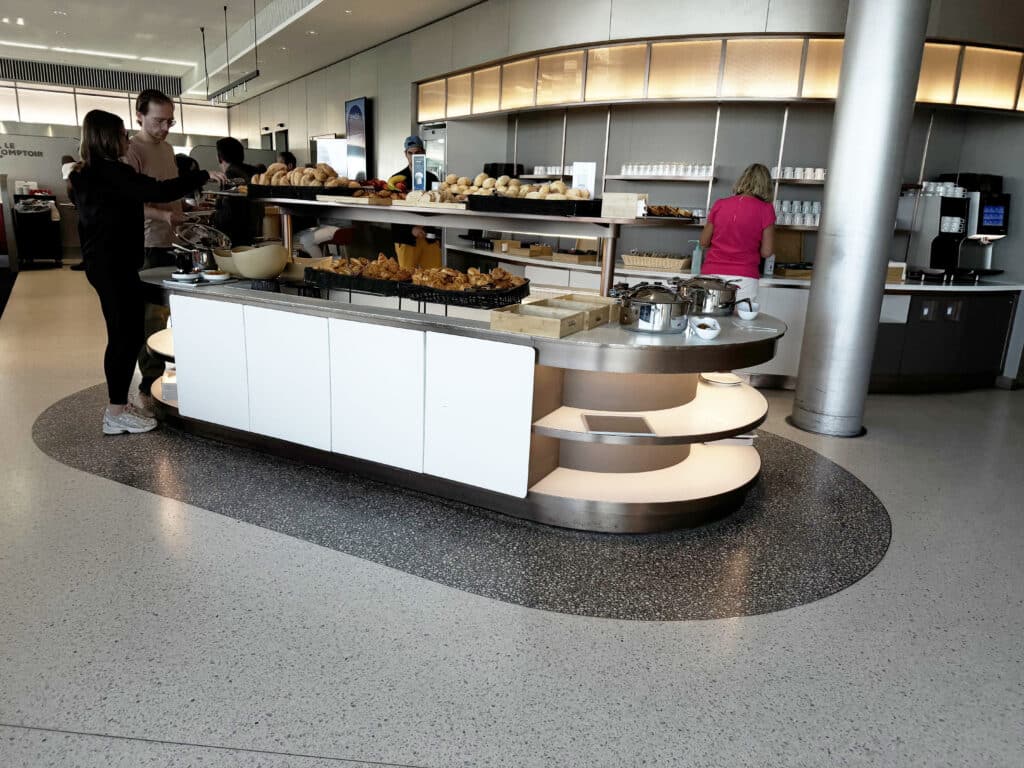 The Air France Lounge in Paris