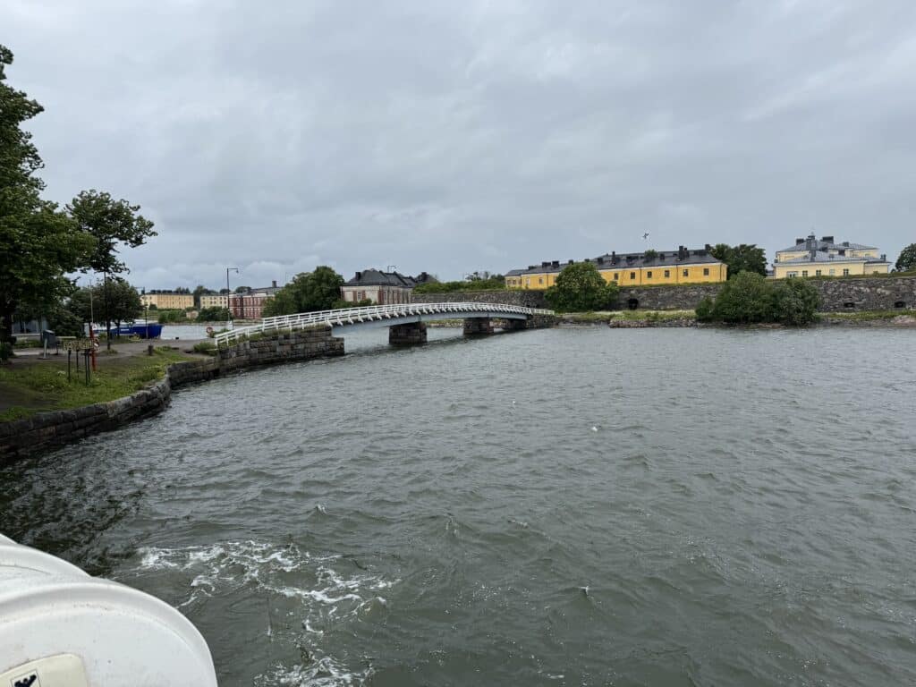 Suomenlinna's bridge