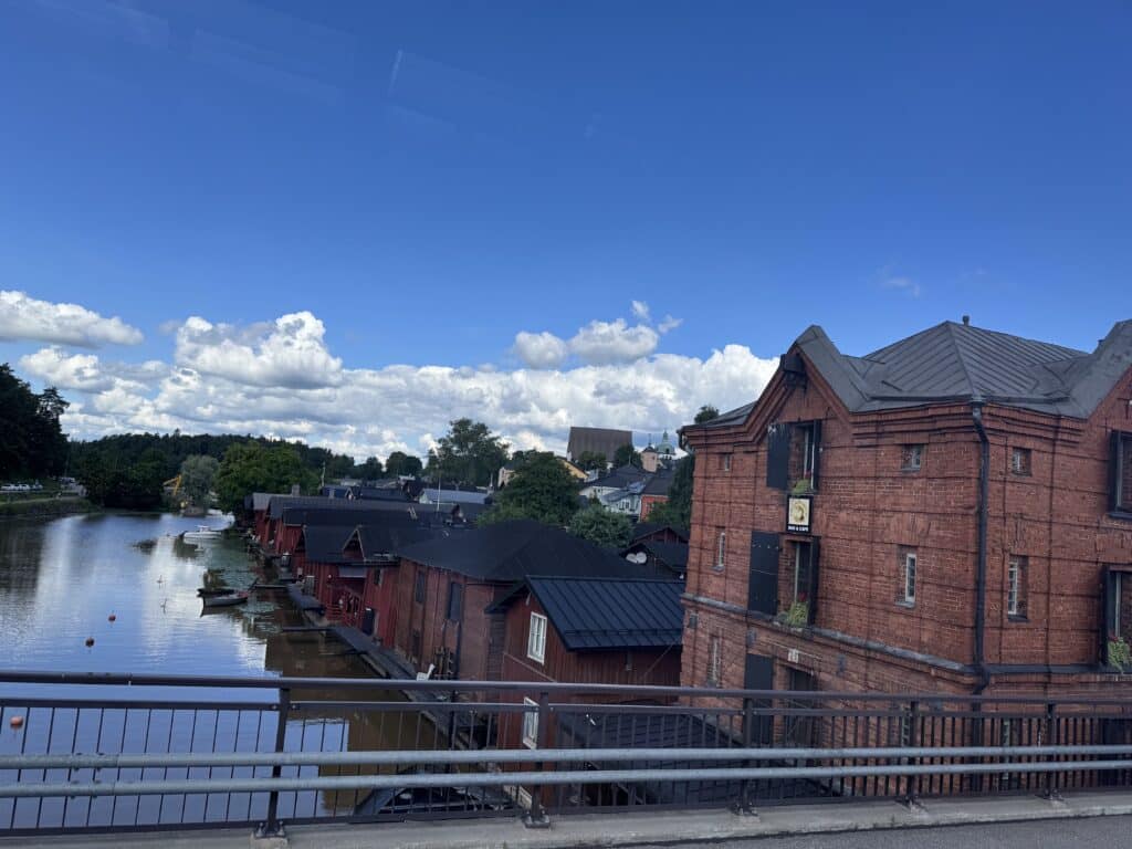 Porvoo red boathouses