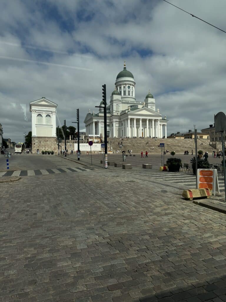 Helsinki Cathedral is a striking neoclassical landmark in Finland