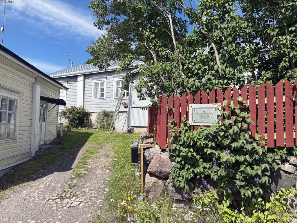 Runeberg house in Porvoo