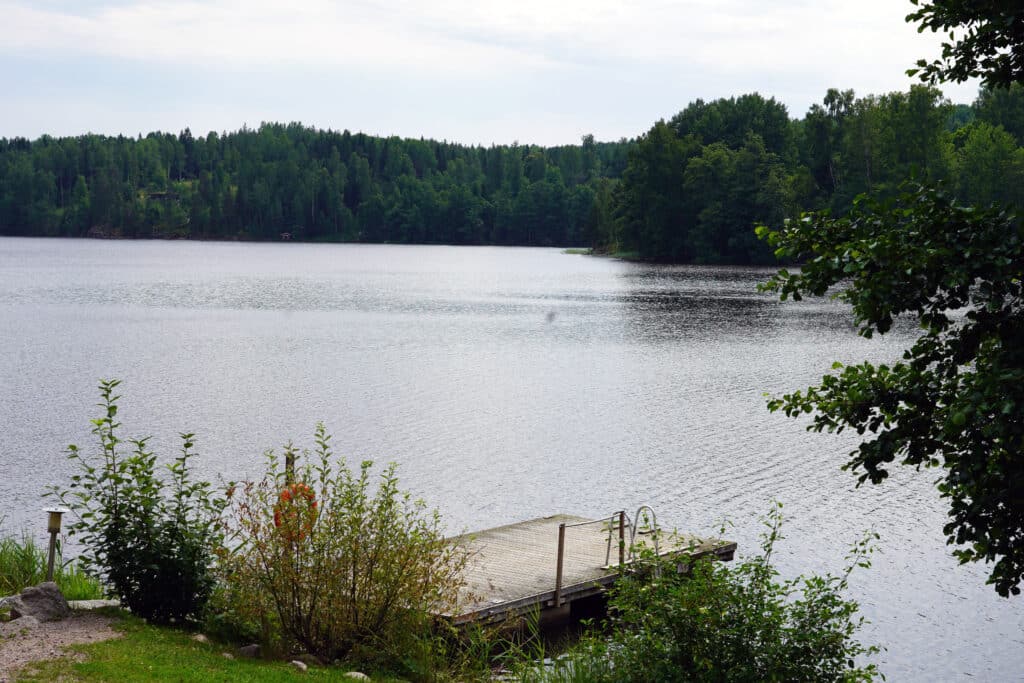 Nuuksio lake dock