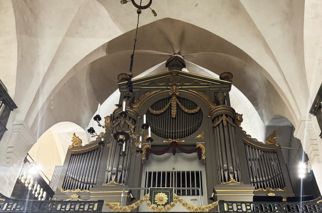 Cathedral organ loft