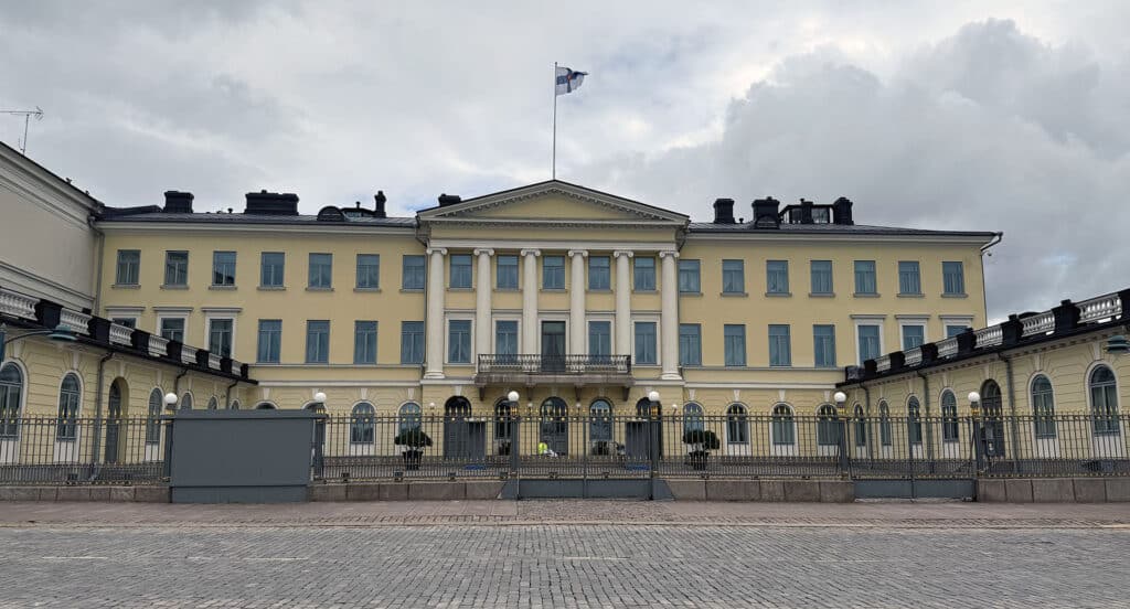 The Presidential Palace on the wharf