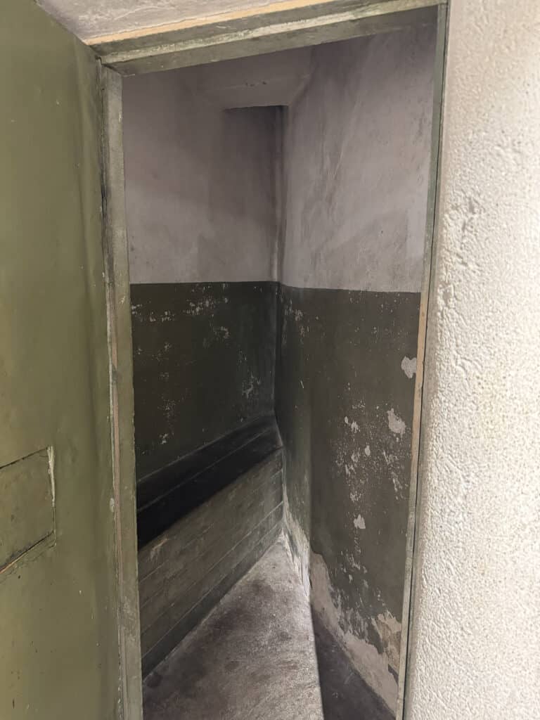 KGB Solitary Confinement Cell in Tallinn Estonia
