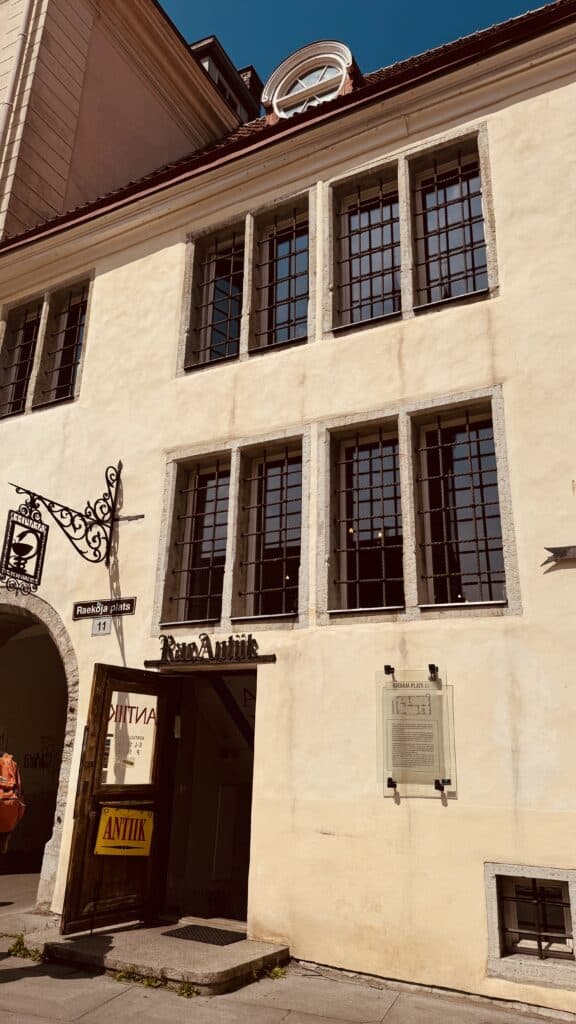 tallinn raekoja plats market pharmacy